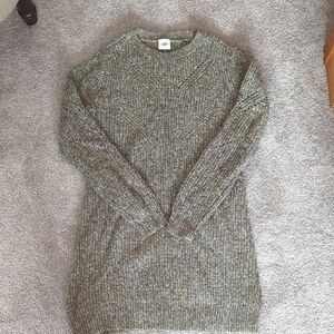 Cabi Olive Green Sweater Dress S #4278